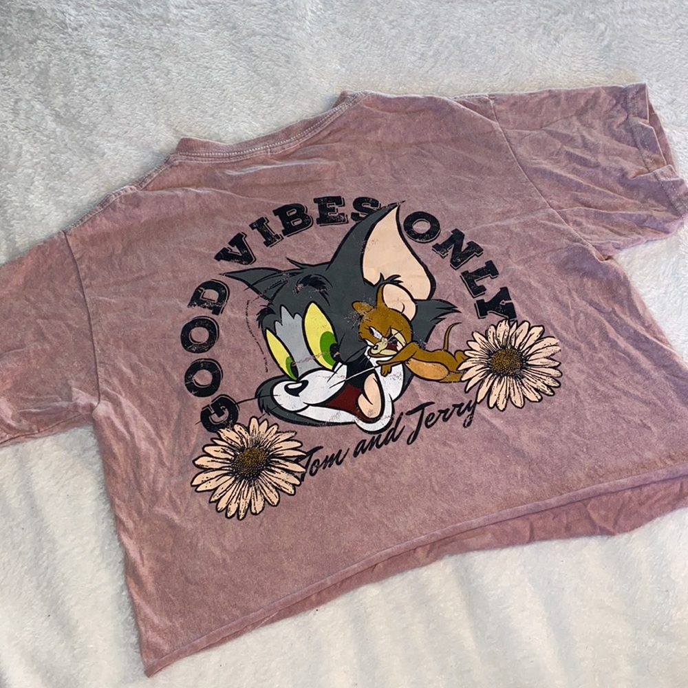 Tom&Jerry Cropped Tee